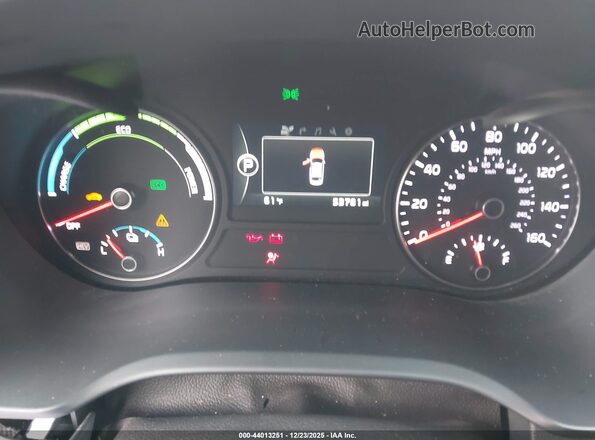 KNAGV4LD1J5025089 2018 KIA OPTIMA PLUG-IN HYBRID Gray უკანა სავარძლების ხედი