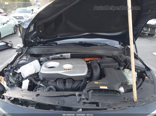 KNAGV4LD5J5022650 2018 KIA OPTIMA PLUG-IN HYBRID Dark Blue Rear view