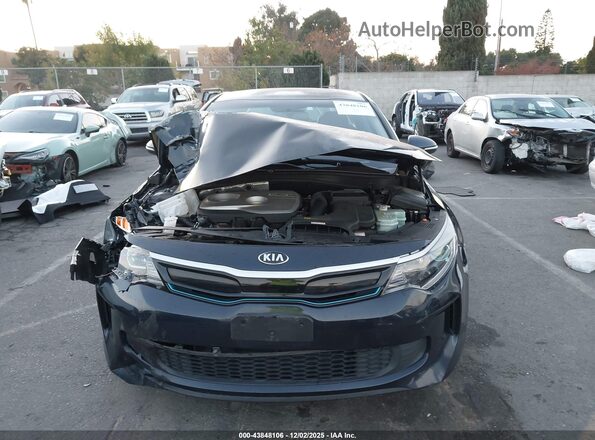 KNAGV4LD5J5022650 2018 KIA OPTIMA PLUG-IN HYBRID Dark Blue Instrument cluster view