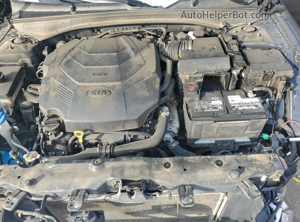 KNALC4J14H5060751 2017 KIA CADENZA Серый Вид задней части салона