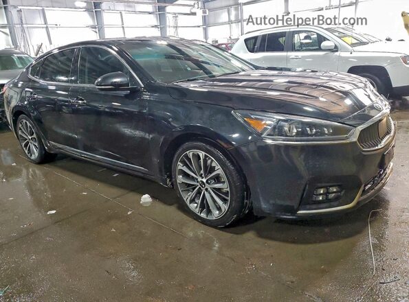 KNALC4J17K5153299 2019 KIA CADENZA Black Delantero derecho