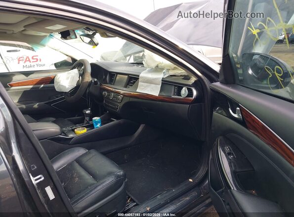 KNALC4J17K5172404 2019 KIA CADENZA Gray Vista interior delantera