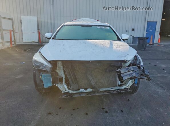KNALN4D70G5221122 2016 KIA CADENZA White Widok z przodu