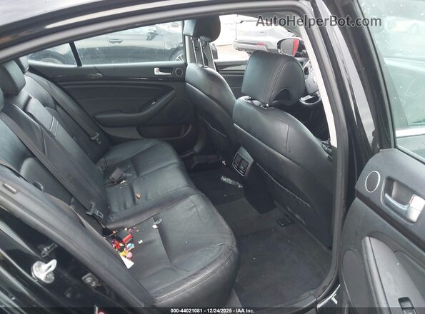 KNALN4D73G5221325 2016 KIA CADENZA Black Widok naklejki z numerem VIN