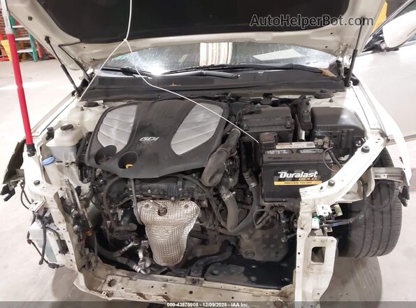 KNALN4D74G5206980 2016 KIA CADENZA White Vista trasera