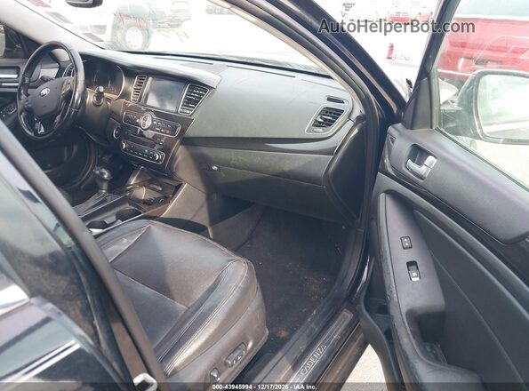 KNALN4D76G5216362 2016 KIA CADENZA Black Vista interior delantera