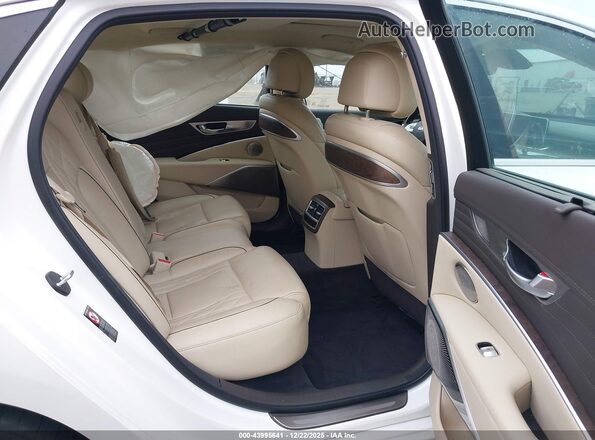KNAS34J69K6014518 2019 KIA K900 White Widok naklejki z numerem VIN