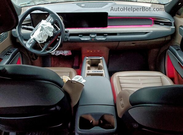 KNDADFS57R6042051 2024 KIA EV9 Черный Вид панели приборов