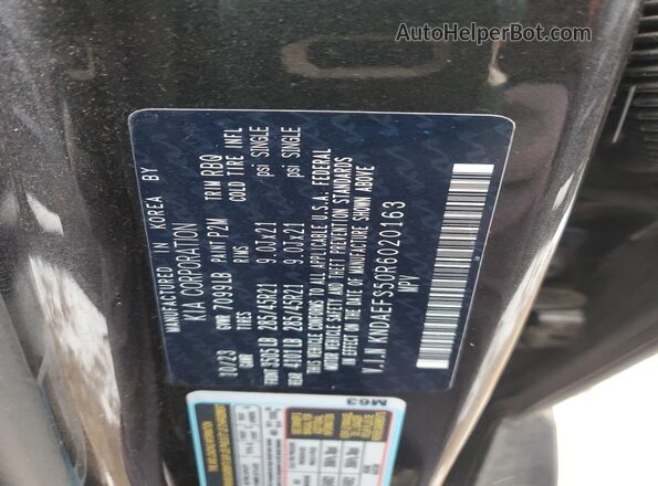 KNDAEFS50R6020163 2024 KIA EV9 Gray 360 interior view
