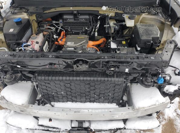 KNDAEFS50R6020163 2024 KIA EV9 Gray Engine compartment view