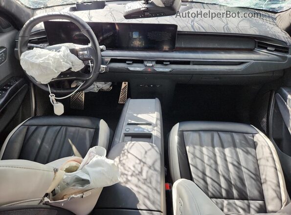 KNDAEFS5XR6030196 2024 KIA EV9 Черный Вид панели приборов