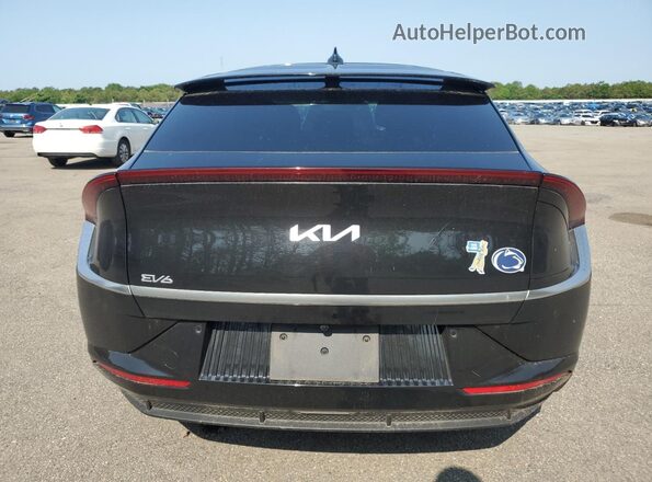 KNDC3DLC3N5078784 2022 KIA EV6 Black უკანა ხედი