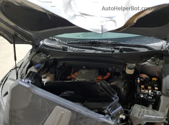 KNDC3DLC4R5220954 2024 KIA EV6 Gray Vista del compartimento del motor