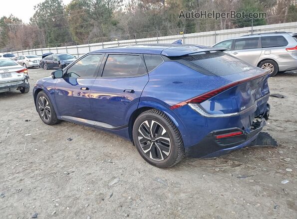 KNDC44LA9P5101774 2023 KIA EV6 Blue Задня ліва чверть