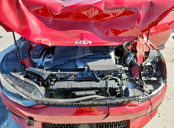 KNDC5DLE5R5205990 2024 KIA EV6 Red Widok komory silnika