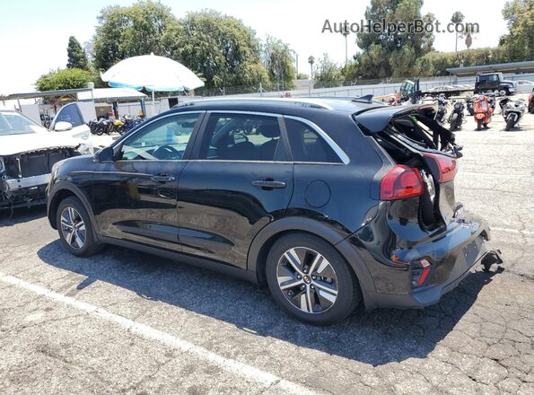 KNDCB3LC1L5373537 2020 KIA NIRO Black Հետևի ձախ