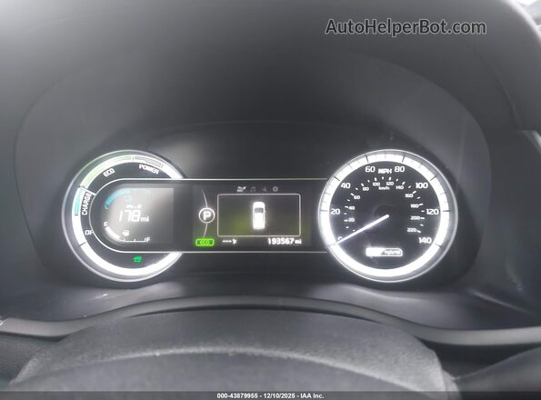 KNDCB3LC3J5151420 2018 KIA NIRO Black უკანა სავარძლების ხედი