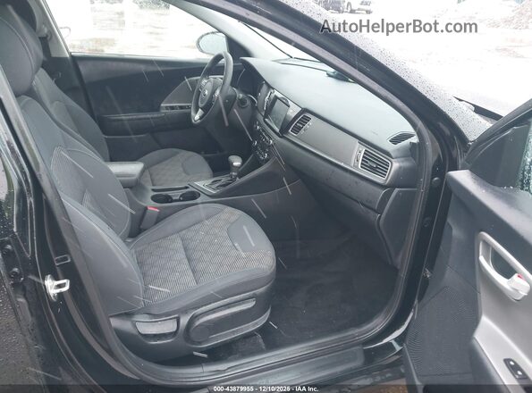 KNDCB3LC3J5151420 2018 KIA NIRO Black წინა სალონის ხედი