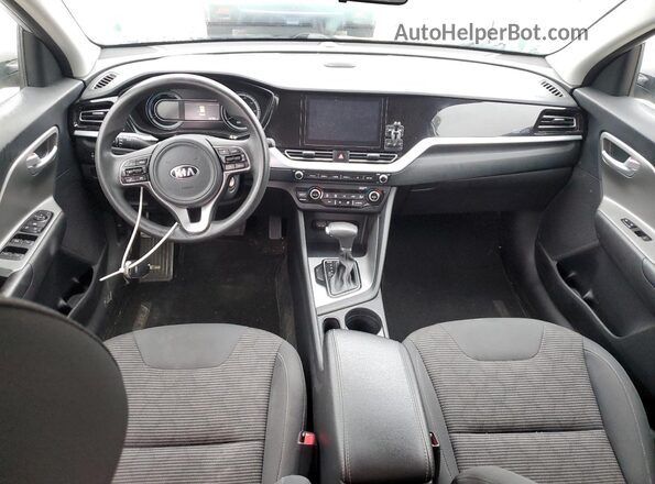 KNDCB3LC5L5394228 2020 KIA NIRO Silver Առջևի վահանակի տեսք