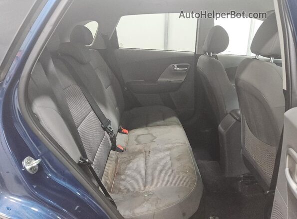 KNDCB3LC6L5400070 2020 KIA NIRO Blue Widok wnętrza z tyłu