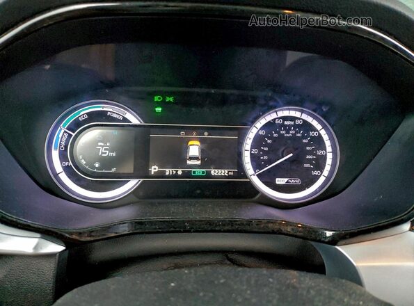 KNDCB3LC6N5499573 2022 KIA NIRO Silver Vista del cuadro de instrumentos