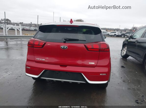 KNDCB3LC7H5047703 2017 KIA NIRO Красный 