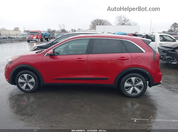 KNDCB3LC7H5047703 2017 KIA NIRO Красный Панорамный вид салона 360°