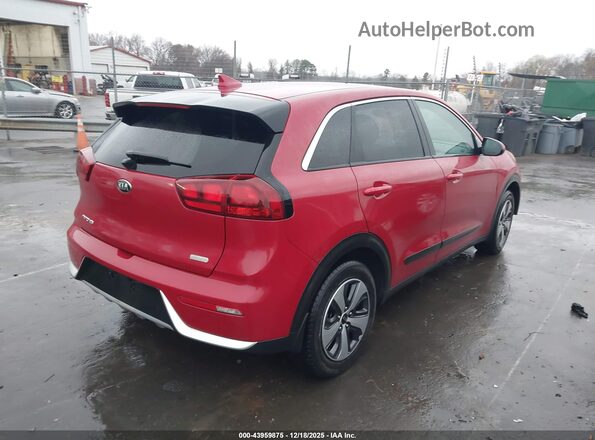 KNDCB3LC7H5047703 2017 KIA NIRO Красный Задняя правая четверть
