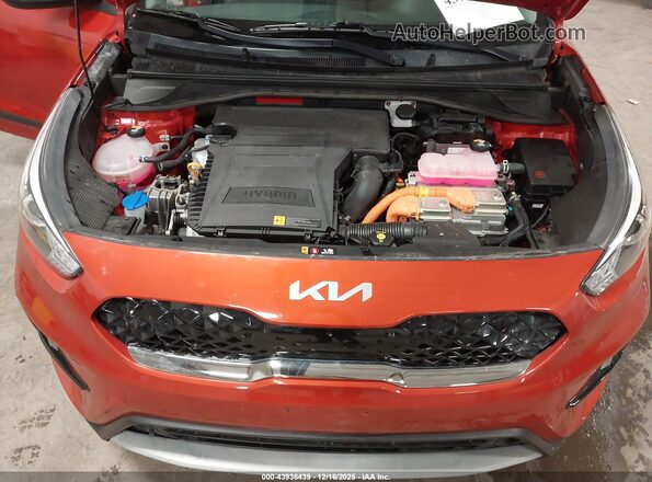 KNDCB3LC7N5499341 2022 KIA NIRO Orange უკანა ხედი