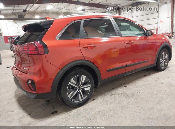 KNDCB3LC7N5499341 2022 KIA NIRO Orange უკანა მარჯვენა