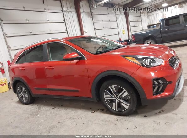 KNDCB3LC7N5499341 2022 KIA NIRO Orange უკანა სალონის ხედი