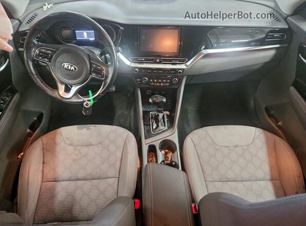 KNDCB3LC9M5471328 2021 KIA NIRO White წინა პანელის ხედი