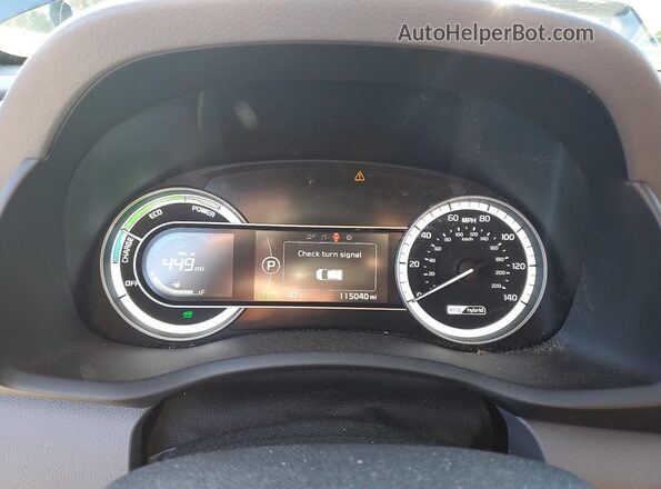 KNDCB3LCXJ5206137 2018 KIA NIRO Синий 