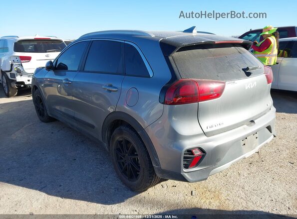 KNDCB3LCXN5541470 2022 KIA NIRO Gray Trasero izquierdo