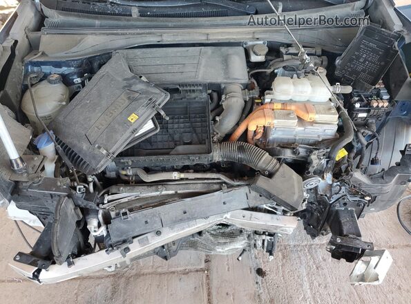 KNDCC3LC0L5421798 2020 KIA NIRO Blue Вид підкапотного простору