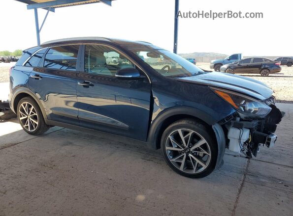 KNDCC3LC0L5421798 2020 KIA NIRO Blue Передня права чверть