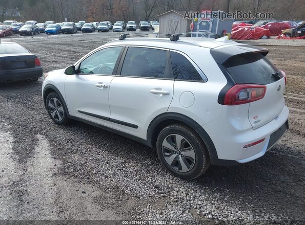 KNDCC3LC2H5033365 2017 KIA NIRO Белый Задняя левая четверть