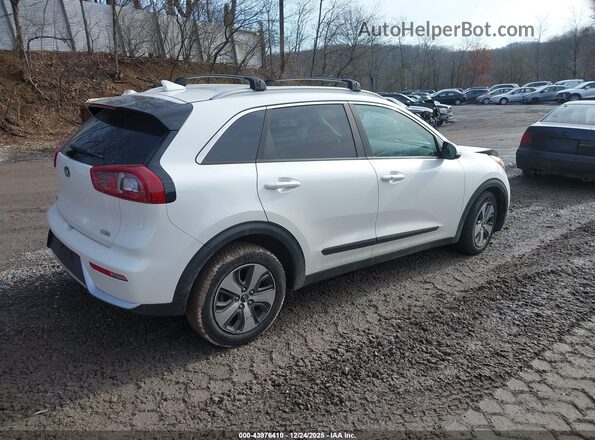 KNDCC3LC2H5033365 2017 KIA NIRO Белый Задняя правая четверть
