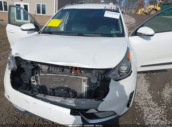 KNDCC3LC2H5033365 2017 KIA NIRO Белый Вид спереди