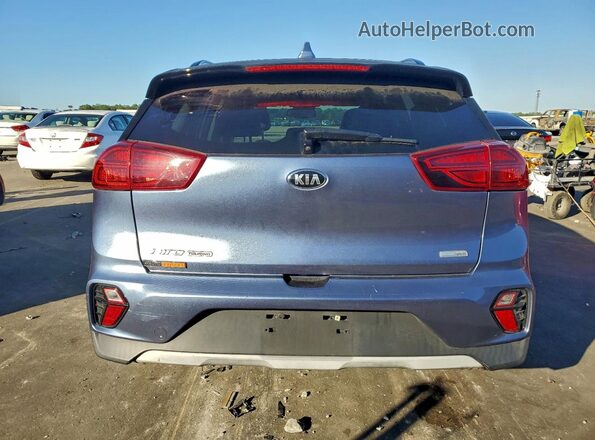 KNDCC3LC5M5468231 2021 KIA NIRO Blue უკანა ხედი