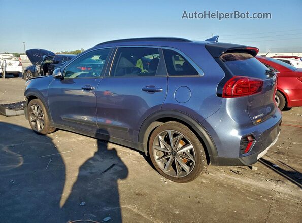 KNDCC3LC5M5468231 2021 KIA NIRO Blue უკანა მარცხენა
