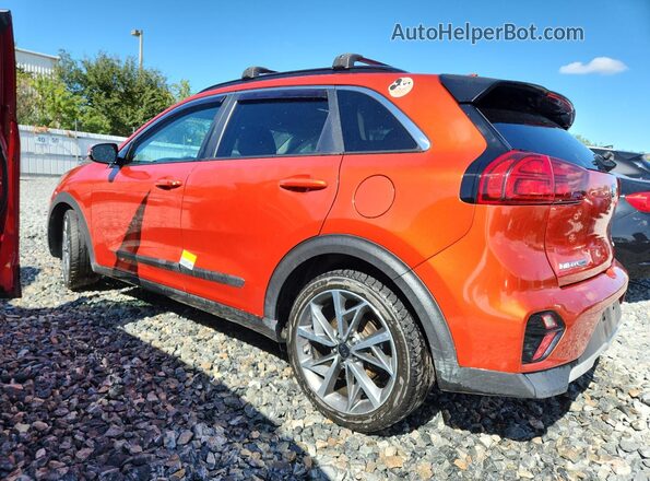 KNDCC3LC5M5480573 2021 KIA NIRO Orange Задня ліва чверть