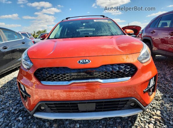 KNDCC3LC5M5480573 2021 KIA NIRO Orange Вид спереду