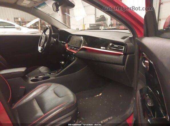 KNDCC3LC6L5394980 2020 KIA NIRO Orange Widok wnętrza z przodu