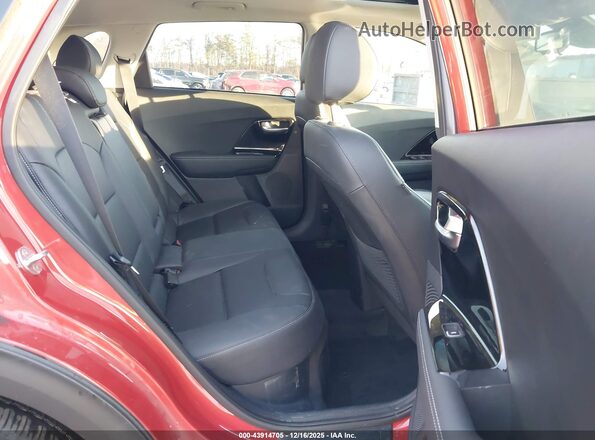 KNDCC3LC7N5536837 2022 KIA NIRO Orange Vista de la etiqueta del VIN
