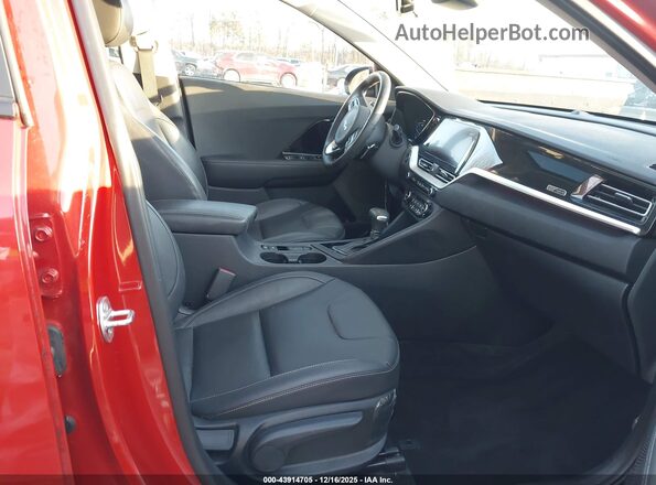 KNDCC3LC7N5536837 2022 KIA NIRO Orange Vista interior delantera