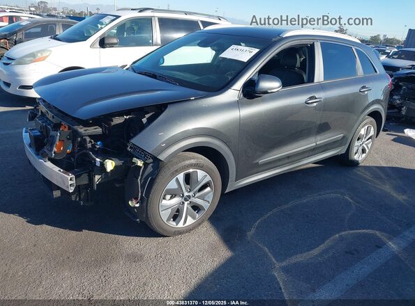 KNDCC3LG0N5138792 2022 KIA NIRO EV Black Vista tres cuartos delantera izquierda