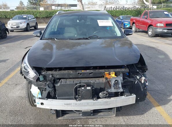 KNDCC3LG0N5138808 2022 KIA NIRO EV Black Widok zestawu wskaźników