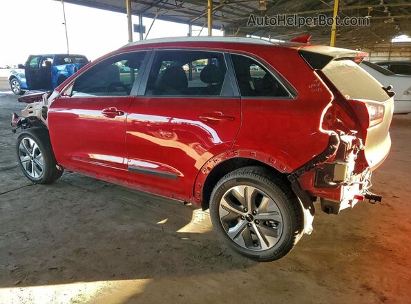 KNDCC3LG0N5147346 2022 KIA NIRO Red Trasero izquierdo