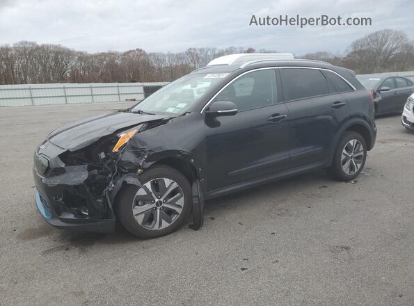 KNDCC3LG0N5158802 2022 KIA NIRO Black Widok naklejki z numerem VIN